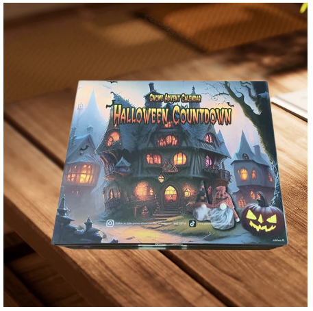 🎃 Halloween Gnome Advent Calendar 2024 - 31 Spooky Surprises! 🧙‍