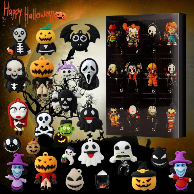 🎃 Halloween Advent Calendar 2024 - Contains 24 Gifts 💀