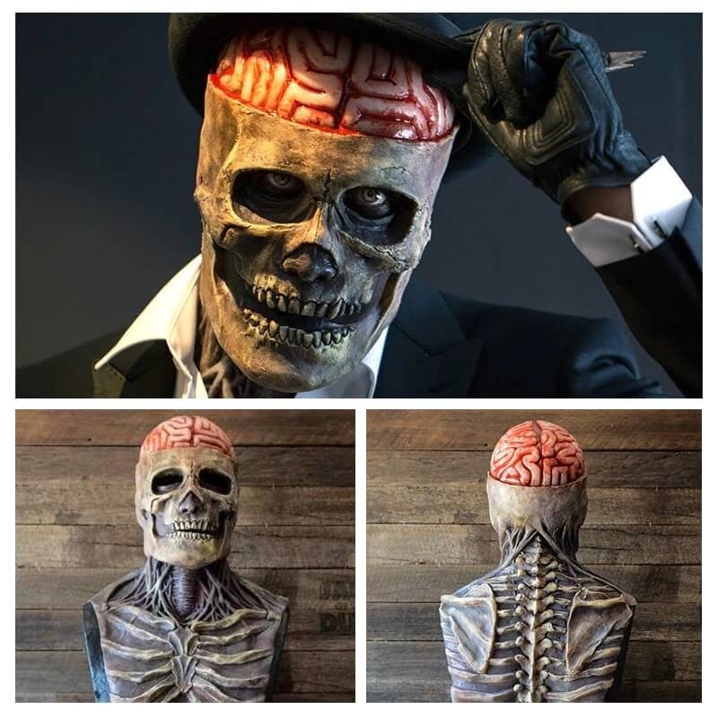 Skeleton Mask For Halloween 2024